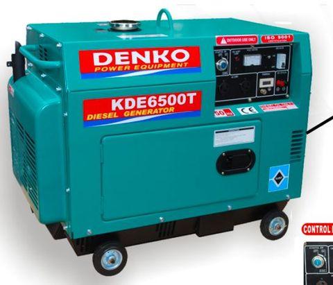 Silent Diesel Generator 380V/220V  - KANDA KDE6500S3